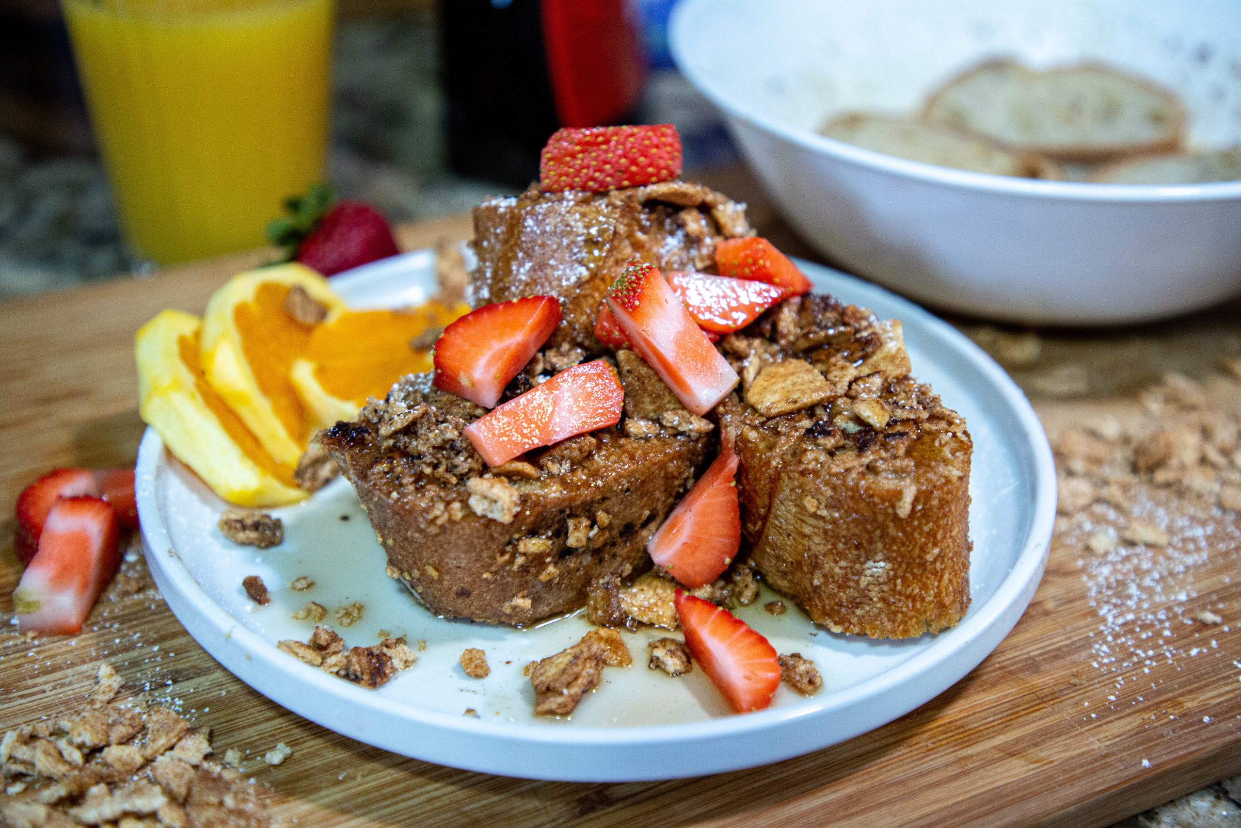 Cinnamon Toast Crunch French Toast, French Toast, Cinnamon Toast Crunch