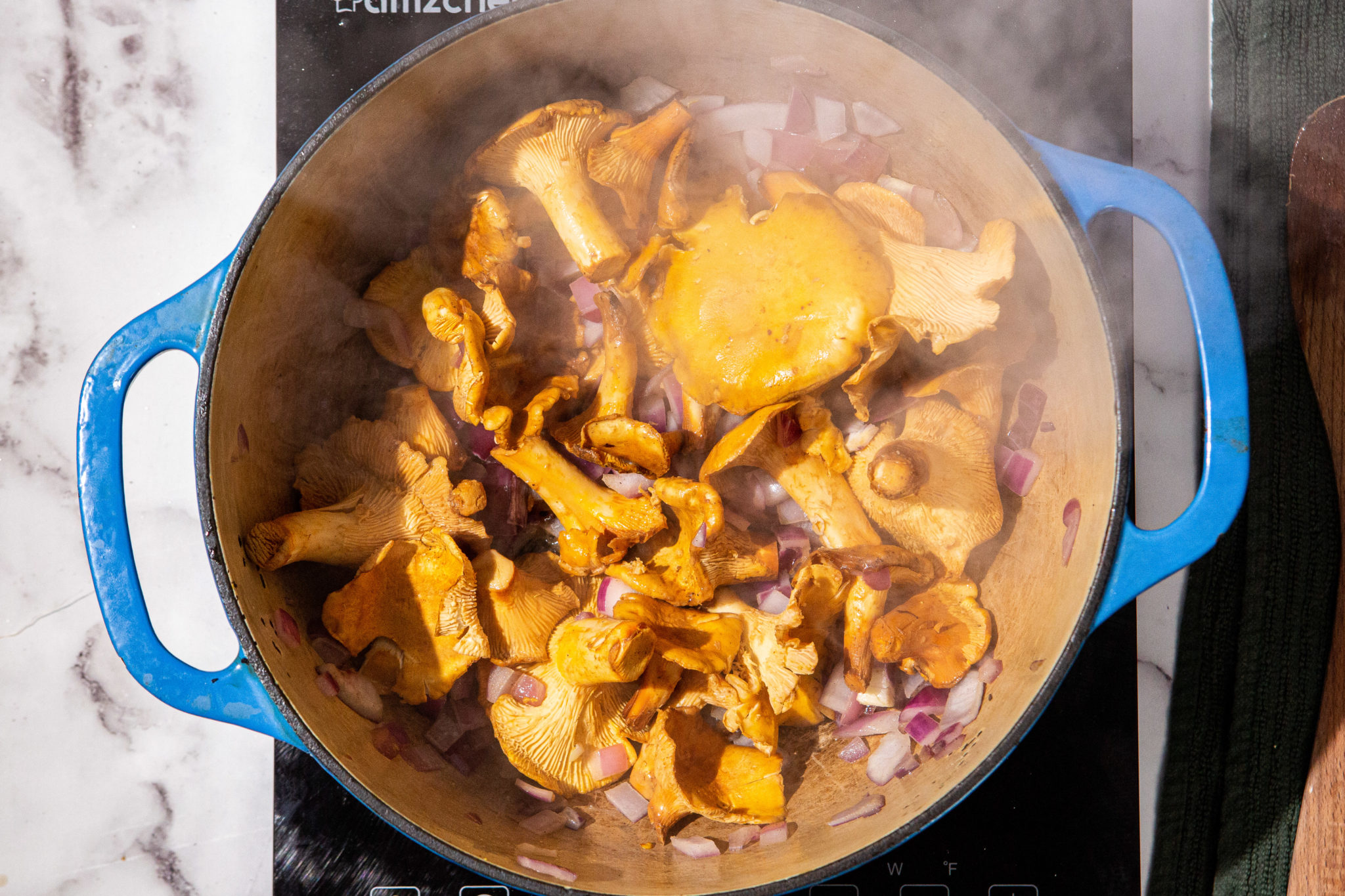 Chanterelle, chanterelle mushroom, golden chanterelle, chanterelles, golden chanterelles, chanterelle mushrooms, ingredients, creamy corn and mushroom soup