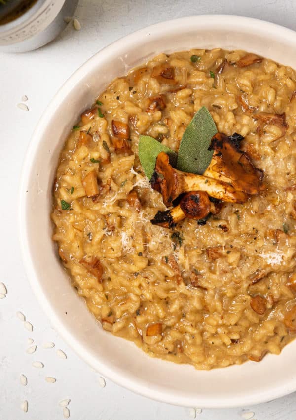 Chanterelle and Sage Risotto Recipe (Flavor Blasted)