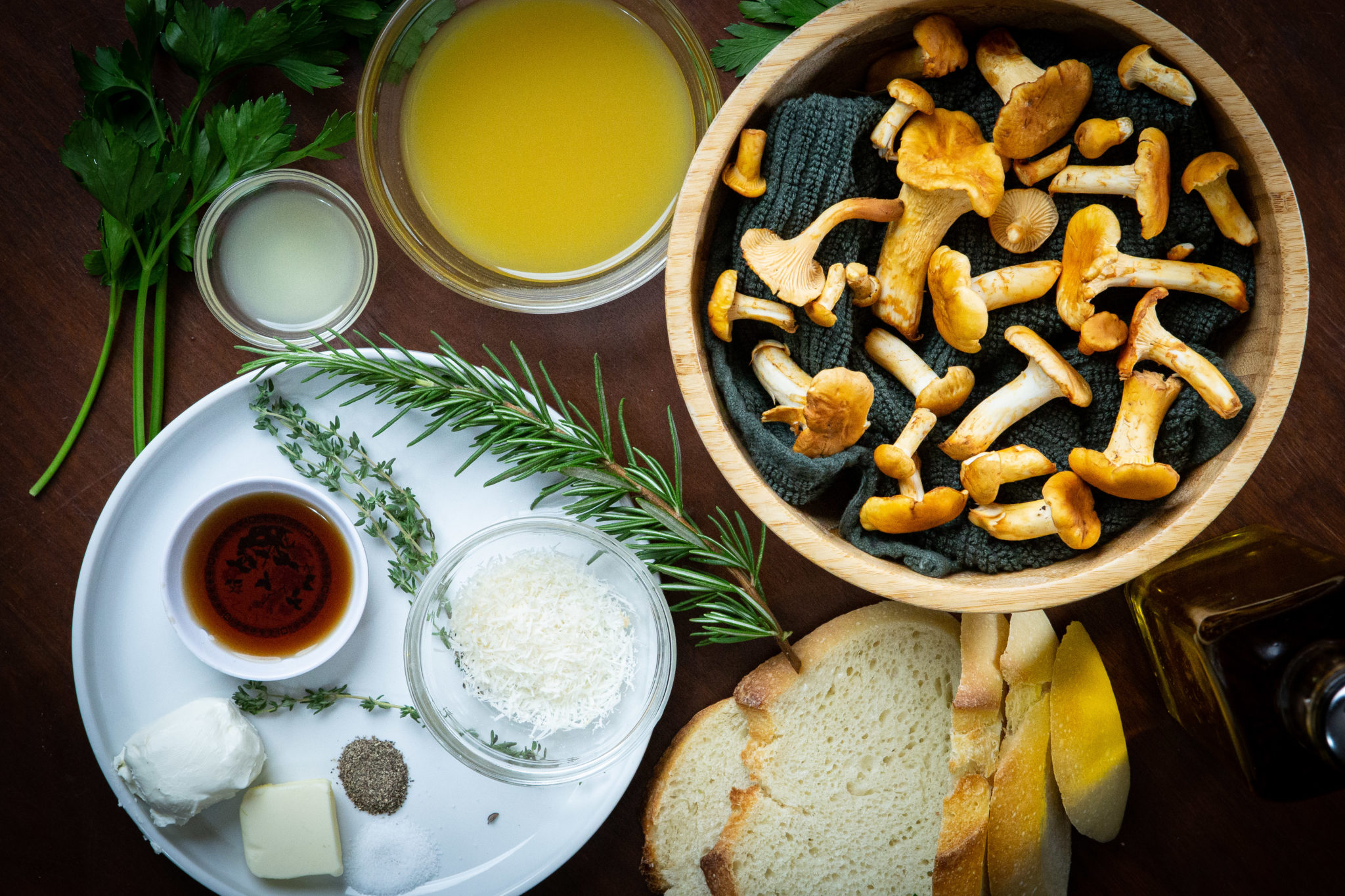 Chanterelle Mushrooms, Chanterelle, Ingredients
