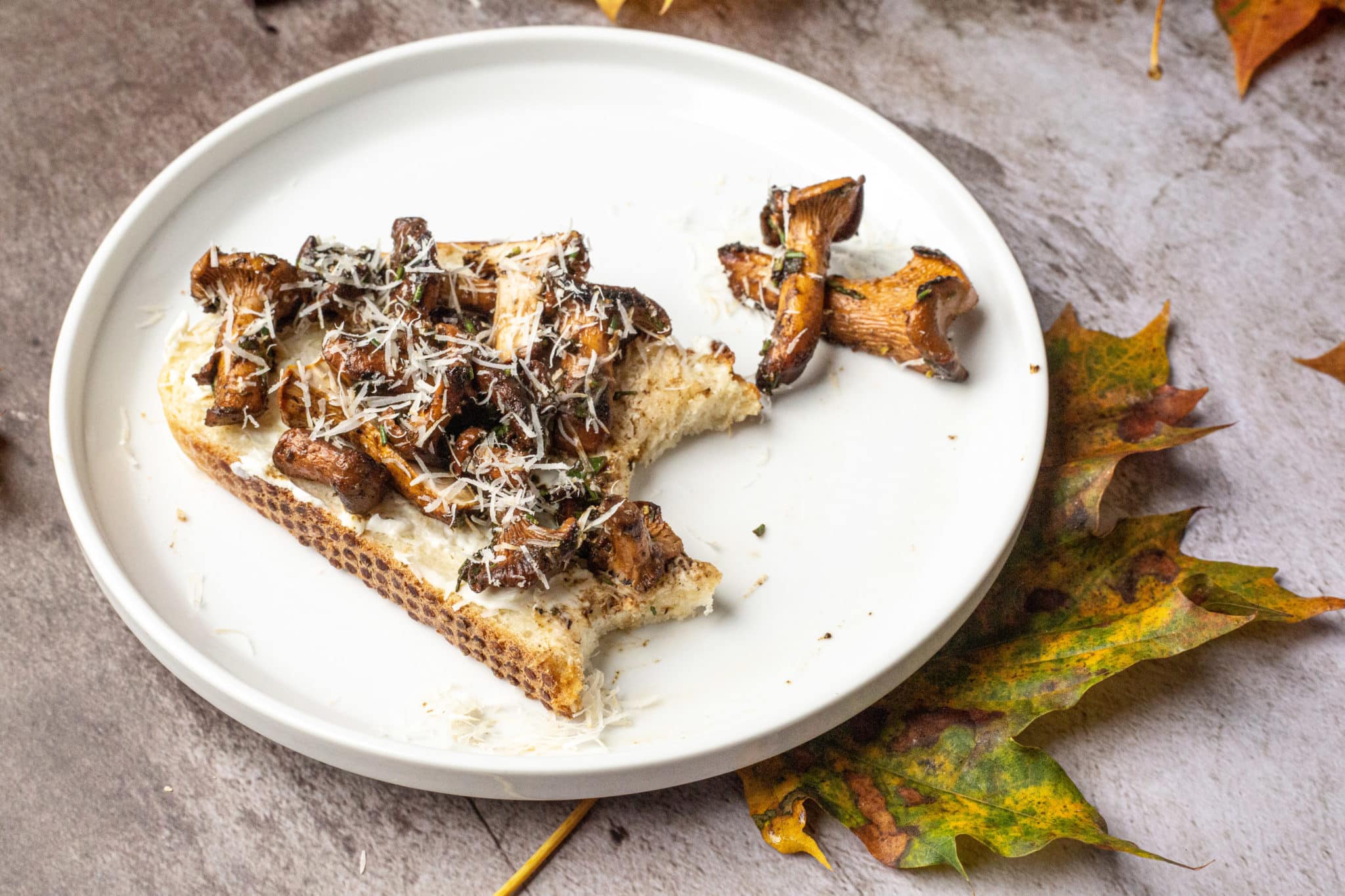 Chanterelle Toast 