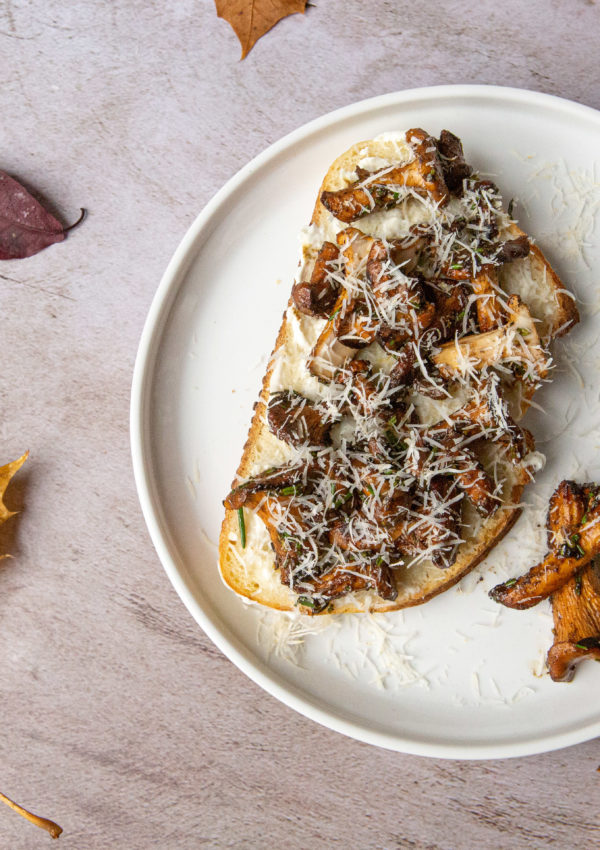 MAGICAL Wild Mushroom Toast (Chanterelles)