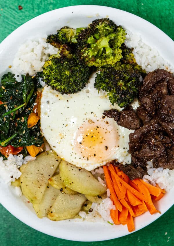 MELT IN YOUR MOUTH Beef Bulgogi Bibimbap – Steak & Potatoes