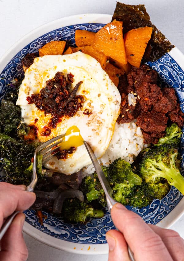 spicy pork bibimbap, bibimbap