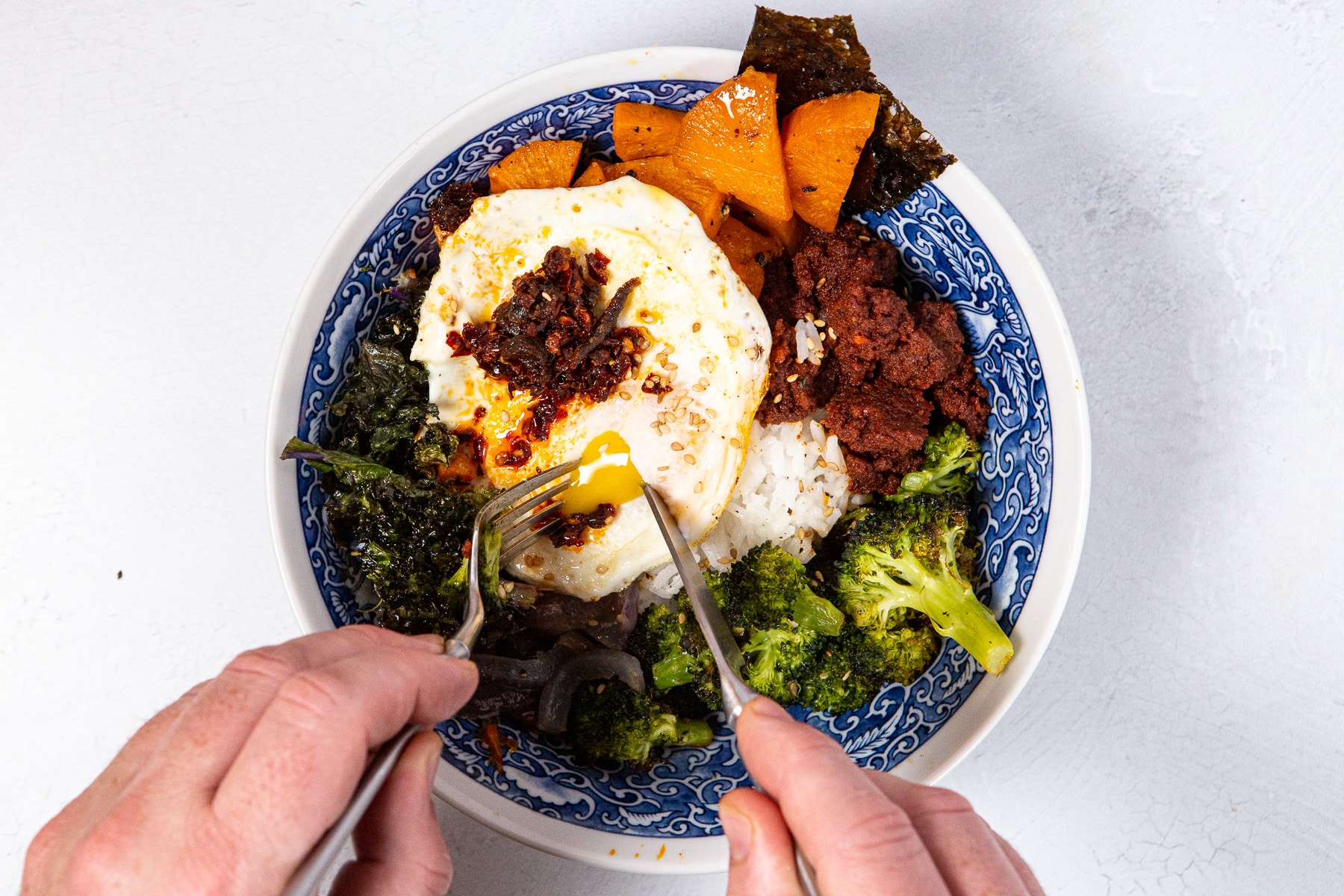spicy pork bibimbap, bibimbap