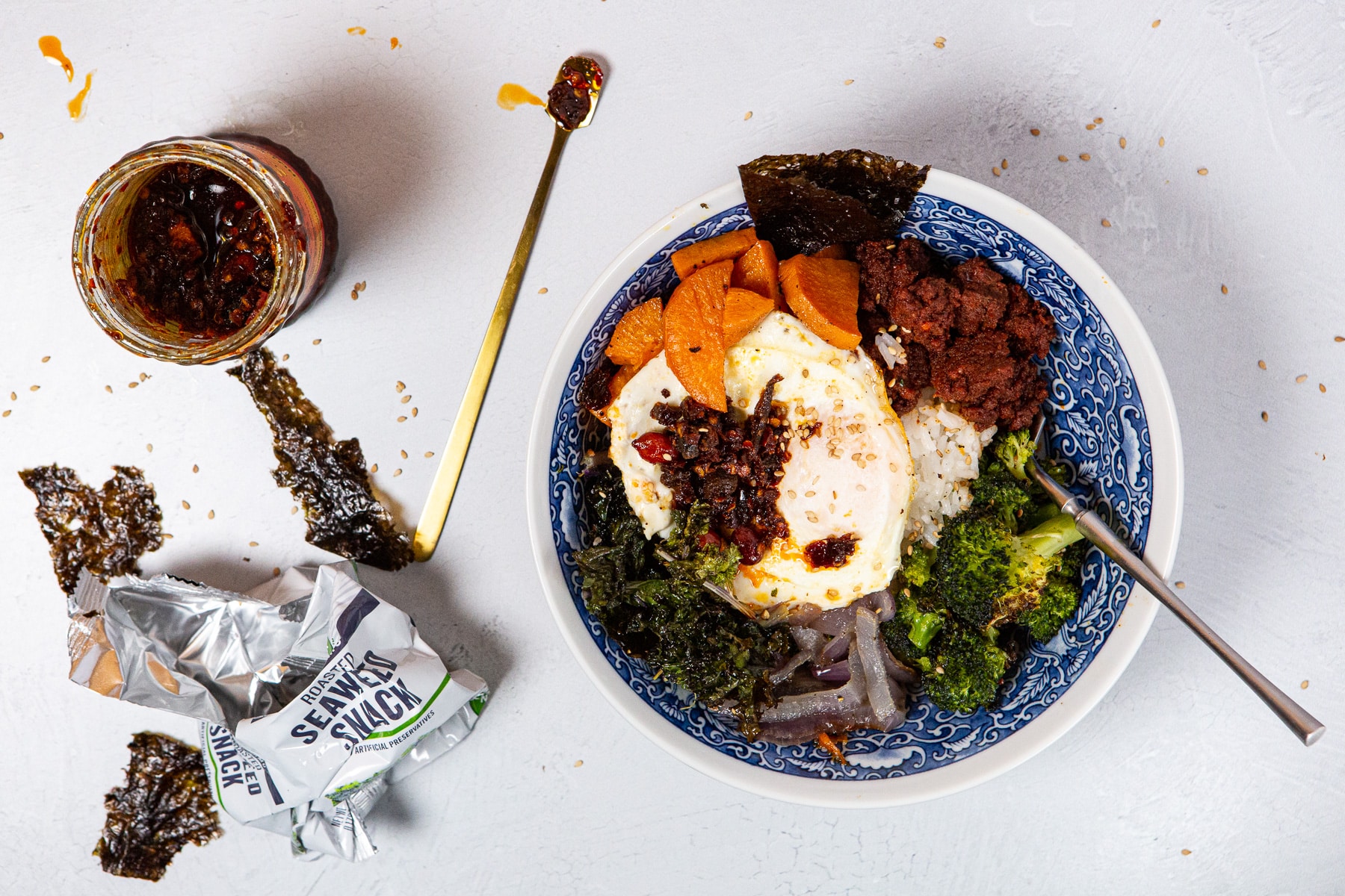 spicy pork bibimbap, bibimbap