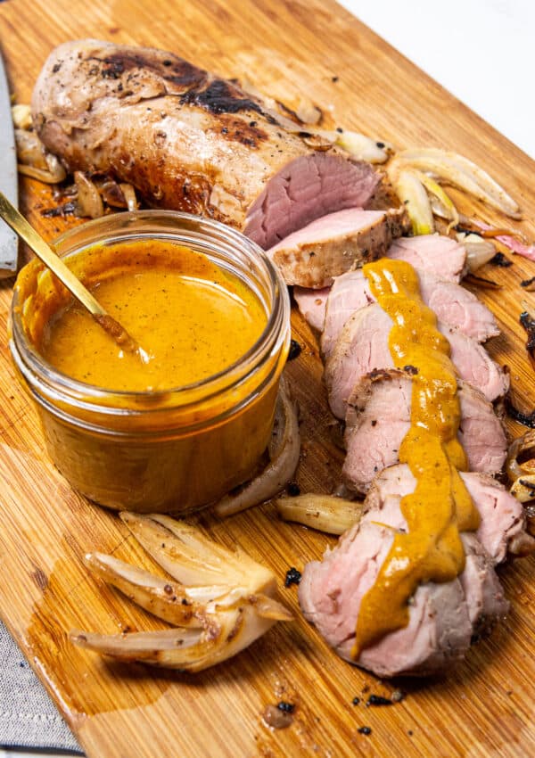 Sous Vide Pork Tenderloin w/ Carolina Gold BBQ Sauce