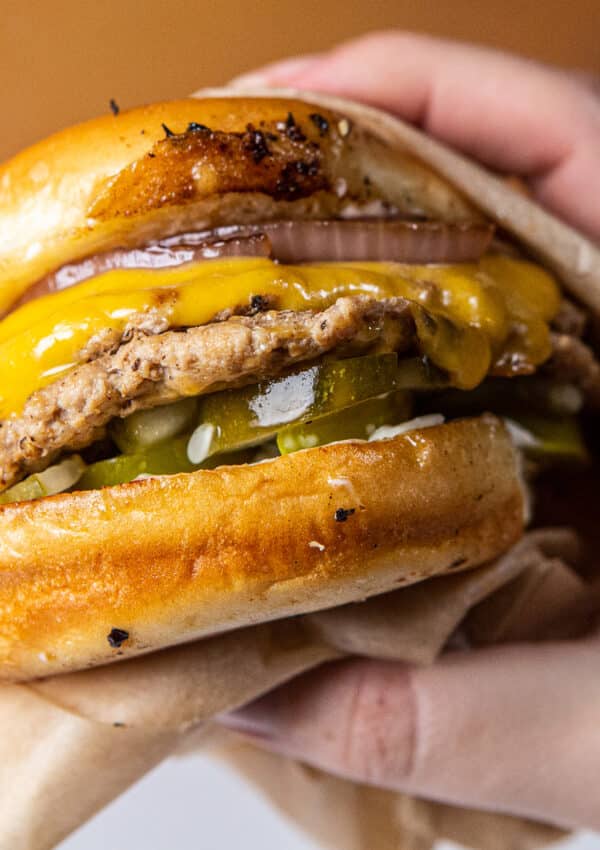 turkey smash burger, smash burger, duck fat turkey smash burger, duck fat, burger