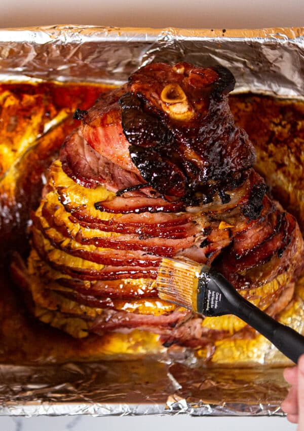 Pineapple honey glazed ham, ham, whole ham, jalapeño & pineapple glazed ham,