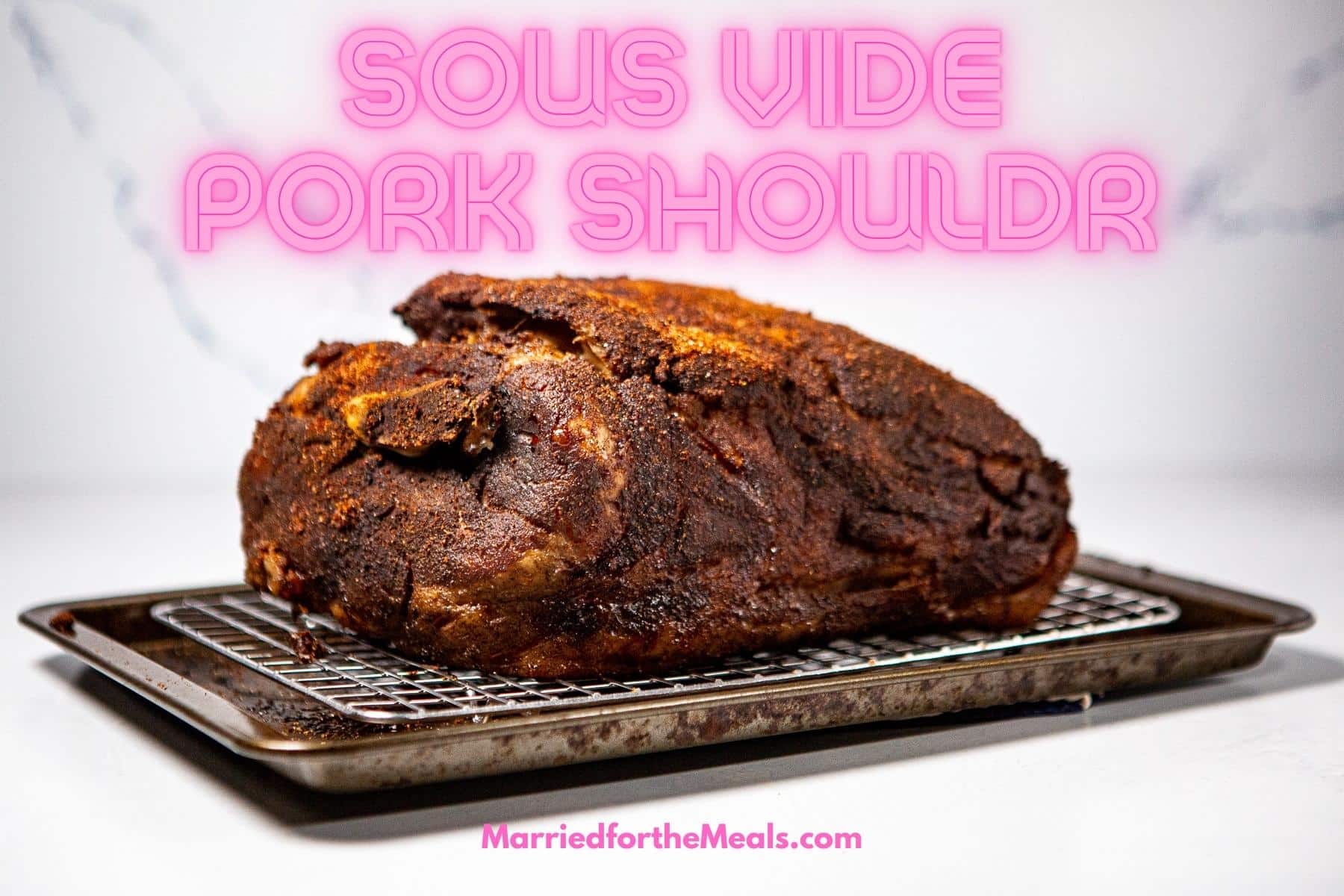 Sous Vide Pork Shoulder, Sous Vide Pulled Pork, Pork Shoulder, Pulled Pork, 