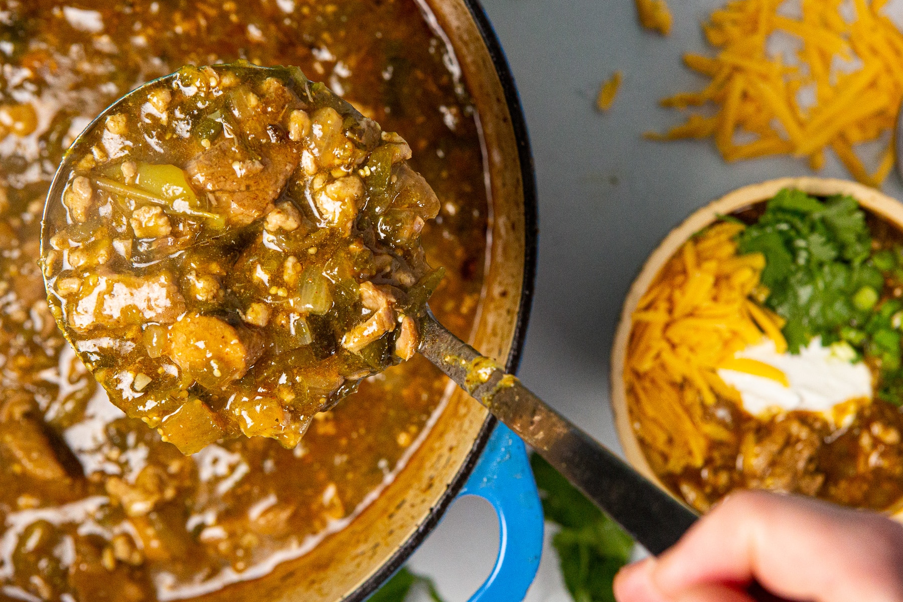 Pork Green Chili Recipe, Pork Green Chili, Chili Verde Recipe, Chili Verde, Colorado Green Chili, Chili, Green Chili, Spicy Chili, 