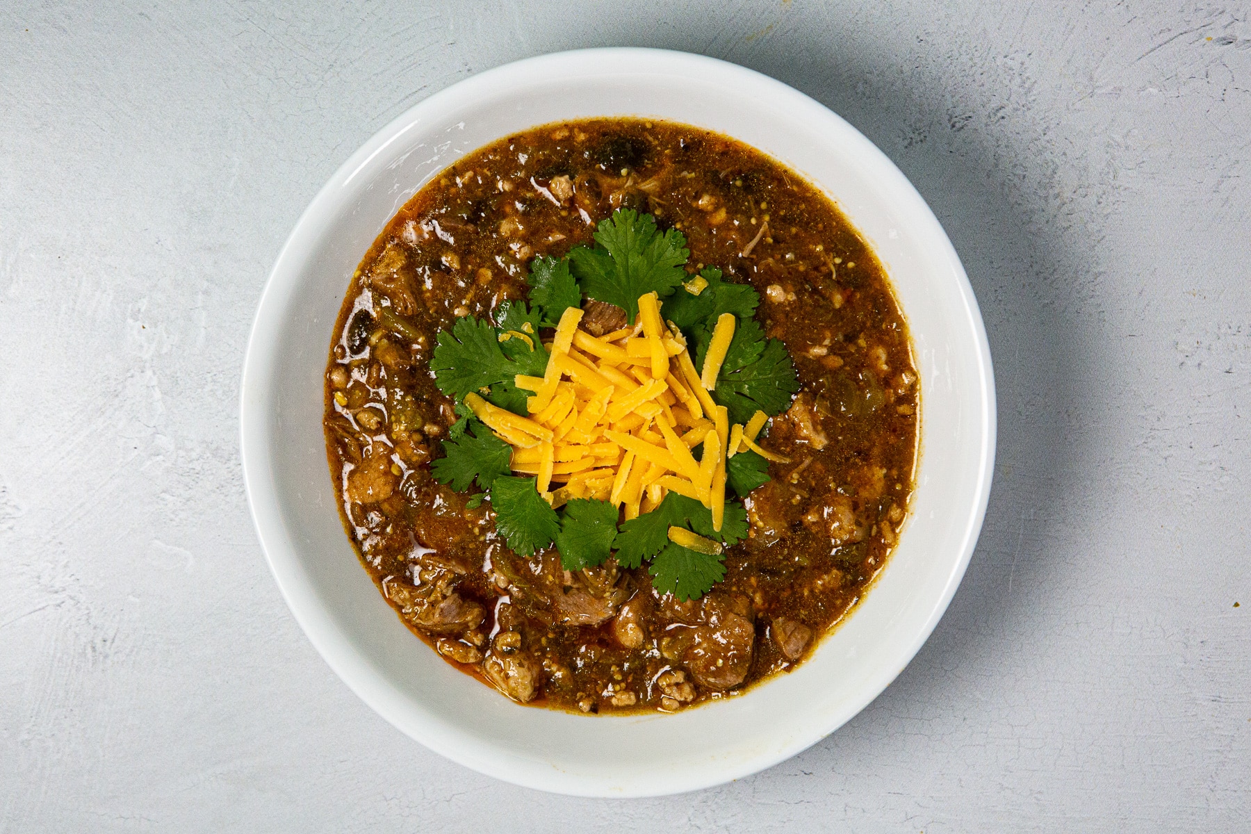 Roasted 5 Pepper & Pork Green Chili 