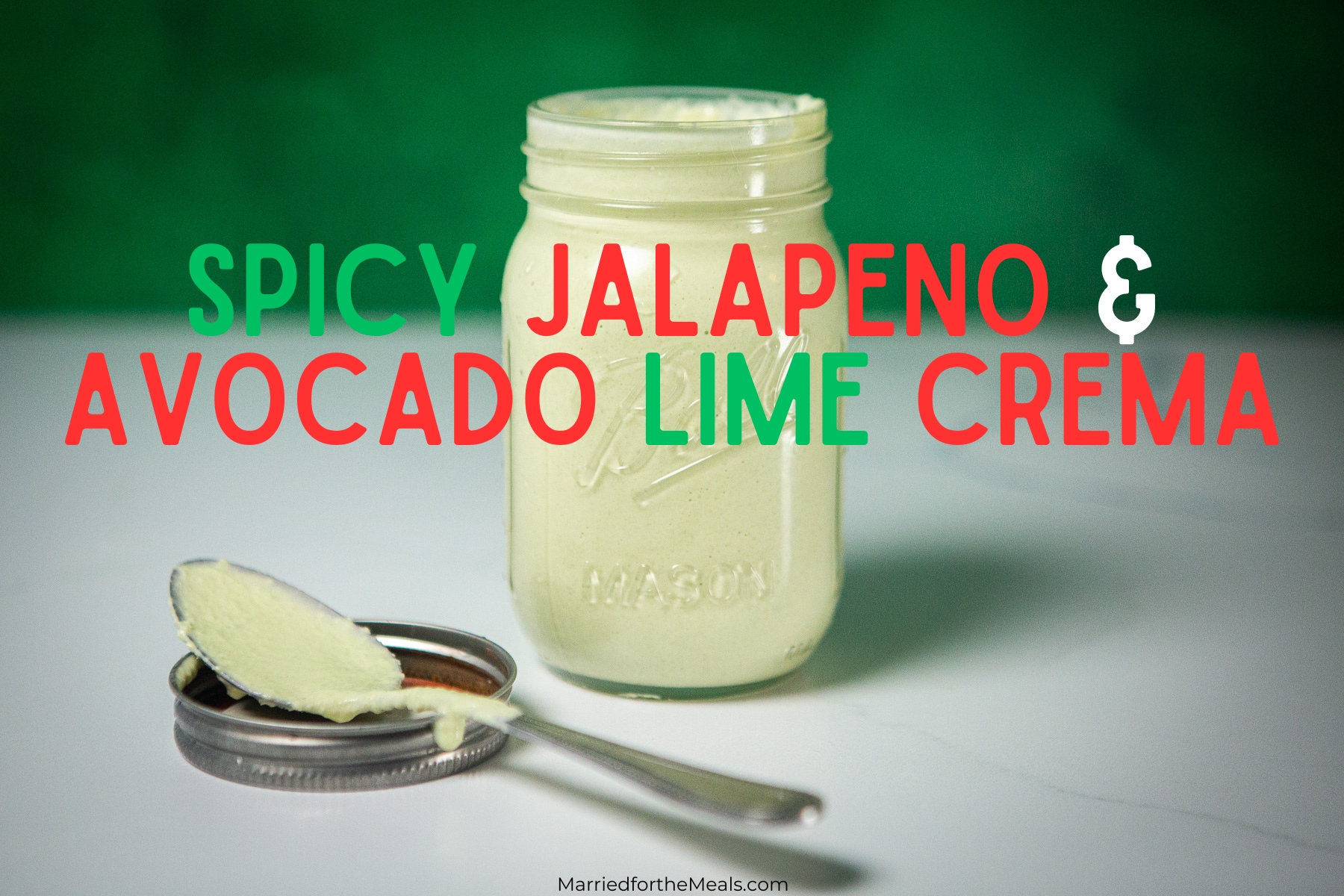 spicy crema, jalapeño avocado crema, mexican crema, avocado lime crema, spicy jalapeño avocado lime crema, jalapeno avocado crema recipe, how to make spicy jalapeño avocado lime crema,