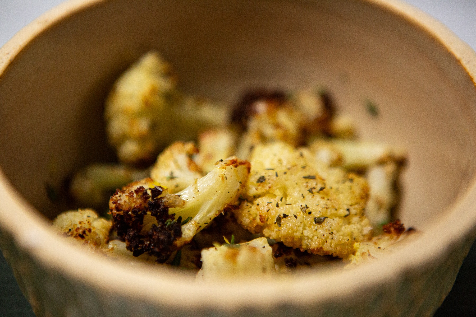Air Fryer Frozen Cauliflower Florets How to Cook, Spice, & Dip