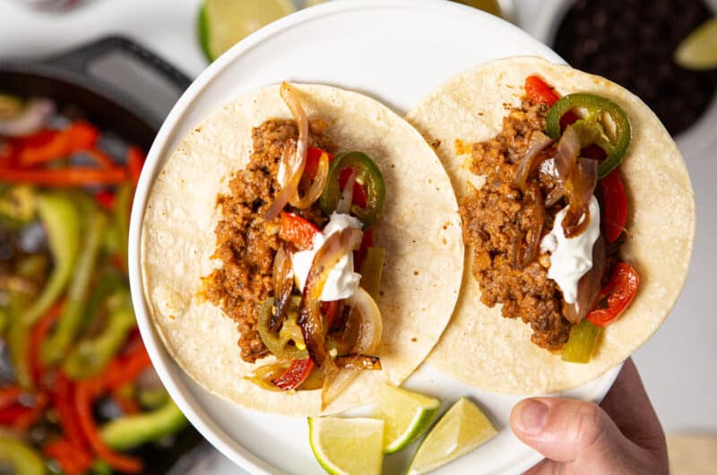 Ground Beef Fajitas
