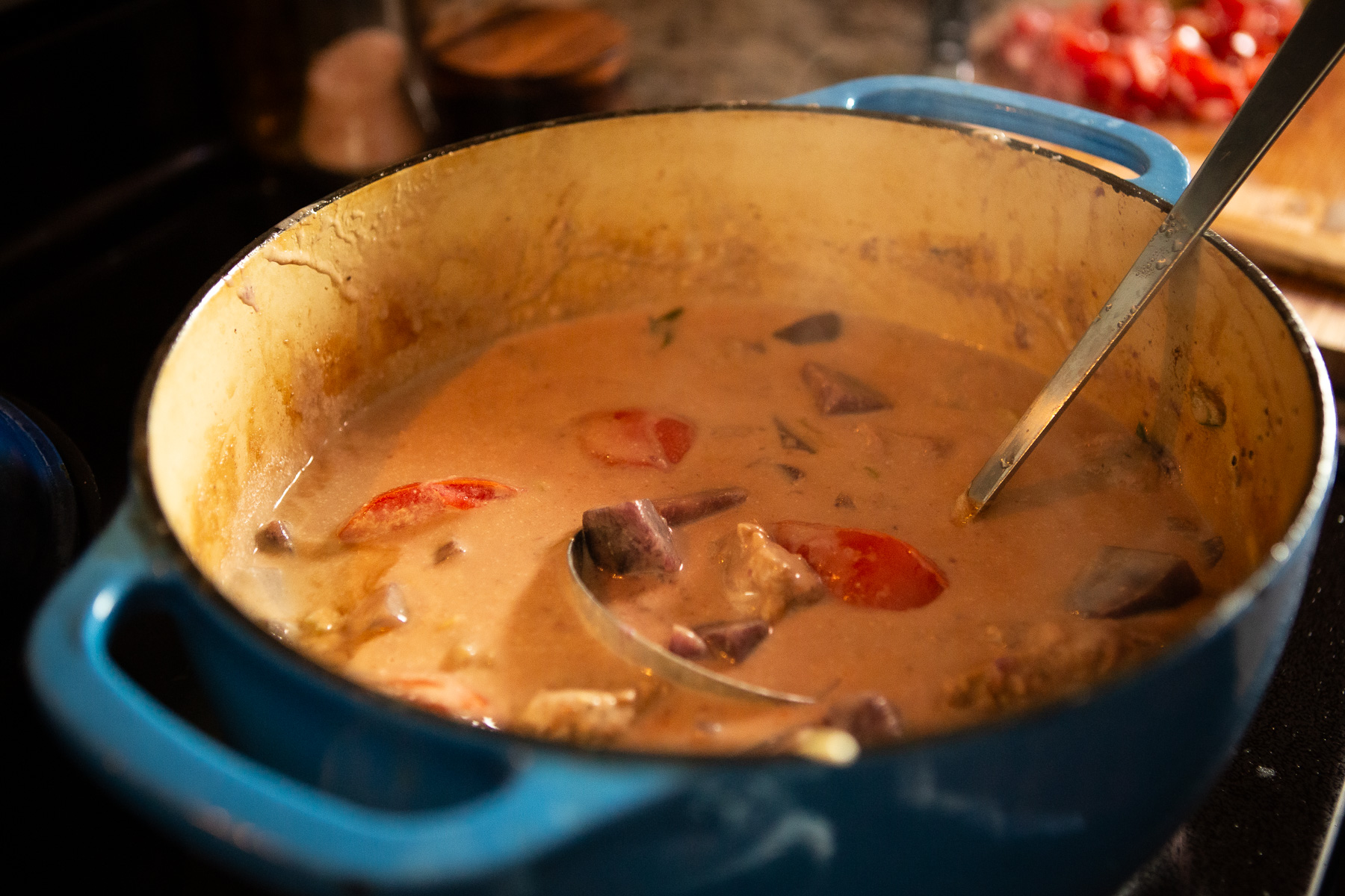 Soto Betawi, How to Make Soto Betawi, Recipe for Soto Betawi, Soto Betawi Recipe, Beef and Coconut soup, beef brisket and coconut milk soup,