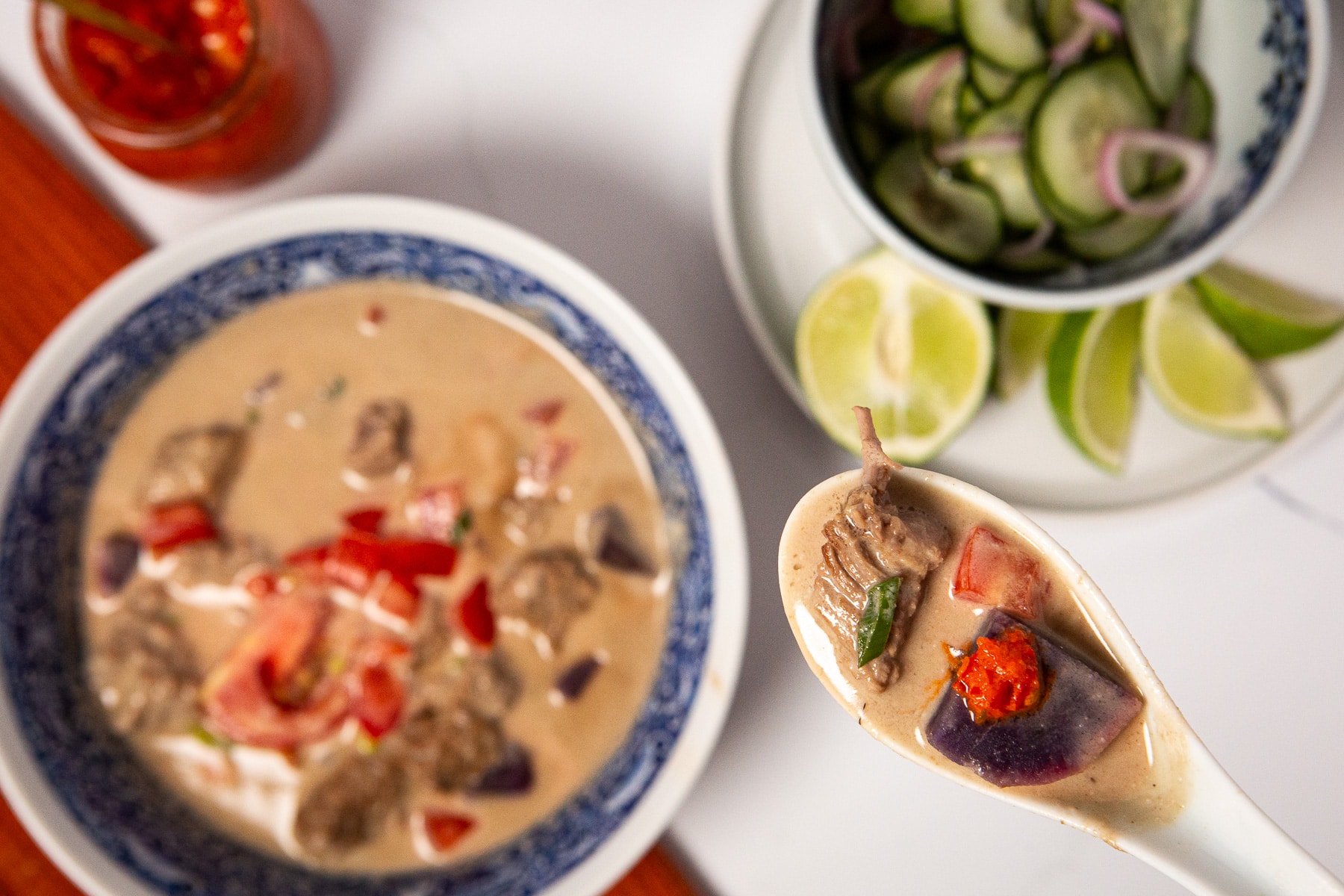 Soto Betawi, How to Make Soto Betawi, Recipe for Soto Betawi, Soto Betawi Recipe, Beef and Coconut soup, beef brisket and coconut milk soup,