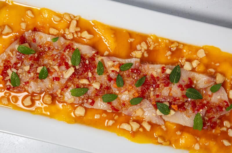 Hamachi Crudo