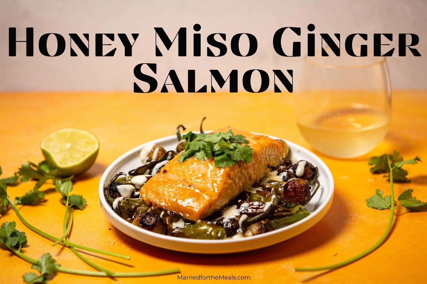 miso ginger salmon, king salmon, honey miso ginger, honey miso ginger salmon glaze, glazed salmon, baked salmon, salmon recipes, how to make honey miso ginger glazed salmon,