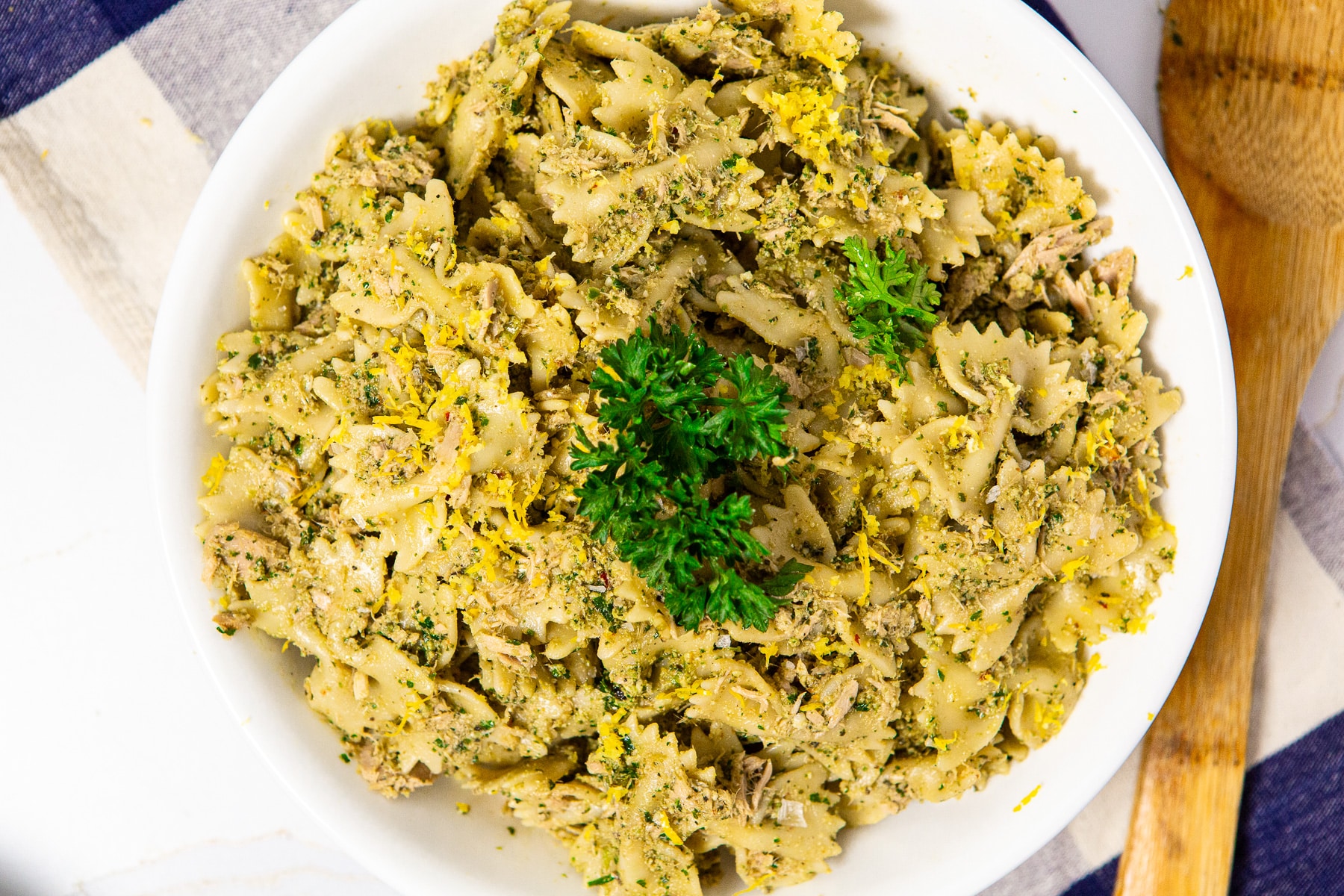 Tuna Pesto Pasta Recipe