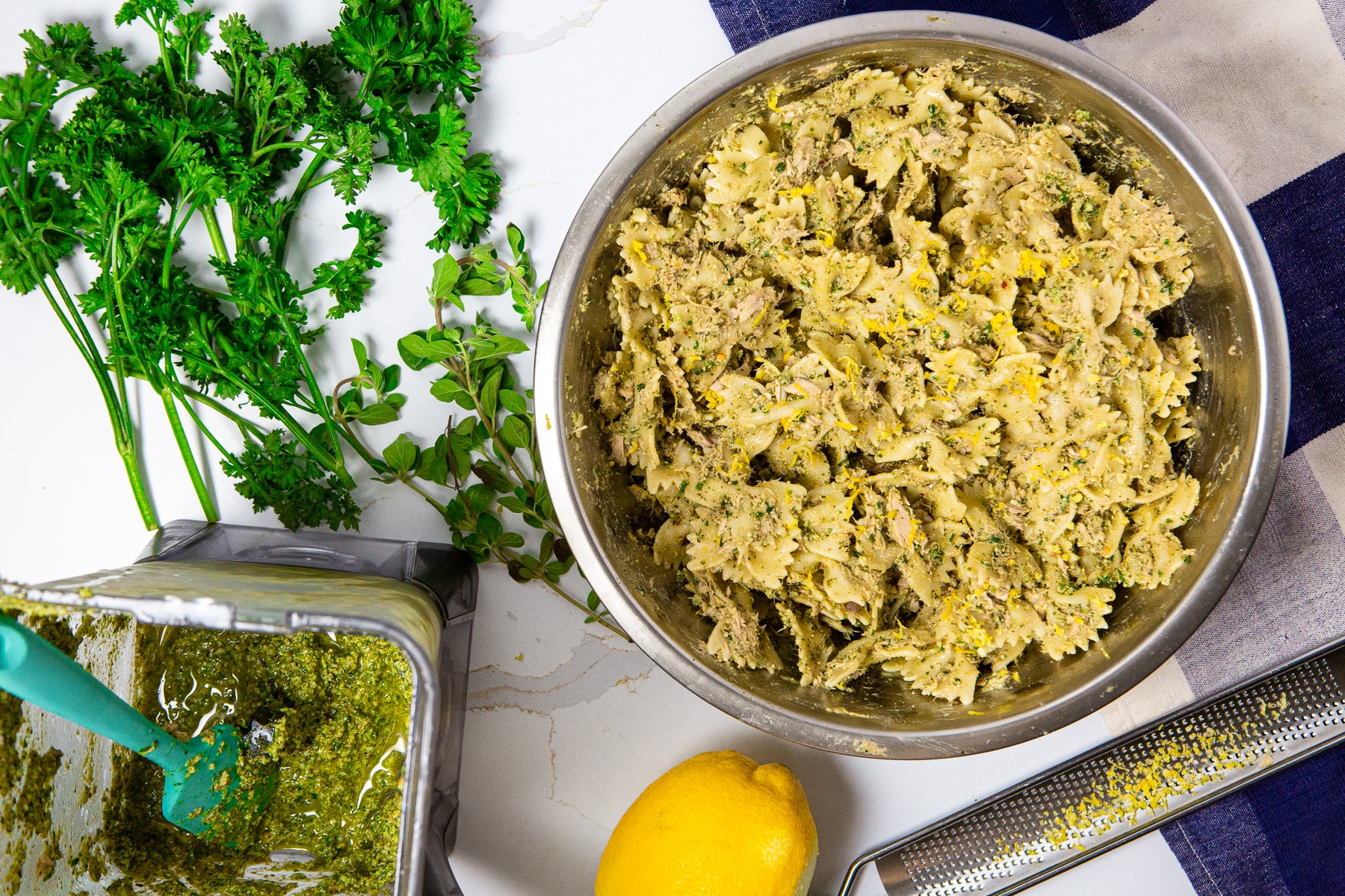 Tuna Pesto Pasta Recipe, Tuna Pesto Pasta, Spicy Tuna Pesto Pasta, How to make Tuna Pesto Pasta, Tuna Pasta, Recipe for Tuna Pesto Pasta, pesto, pesto pasta,