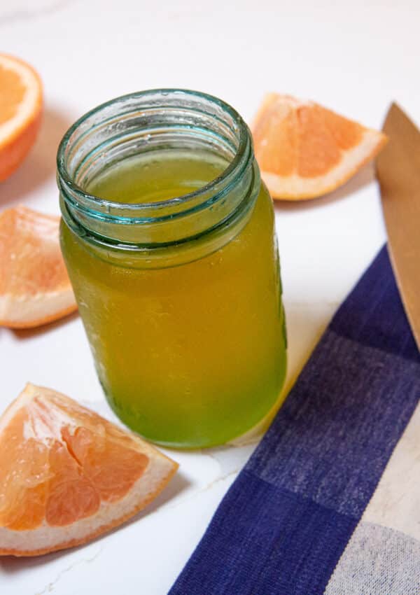 Easy 3 Ingredient Grapefruit Simple Syrup Recipe: a SWEET TART DELIGHT