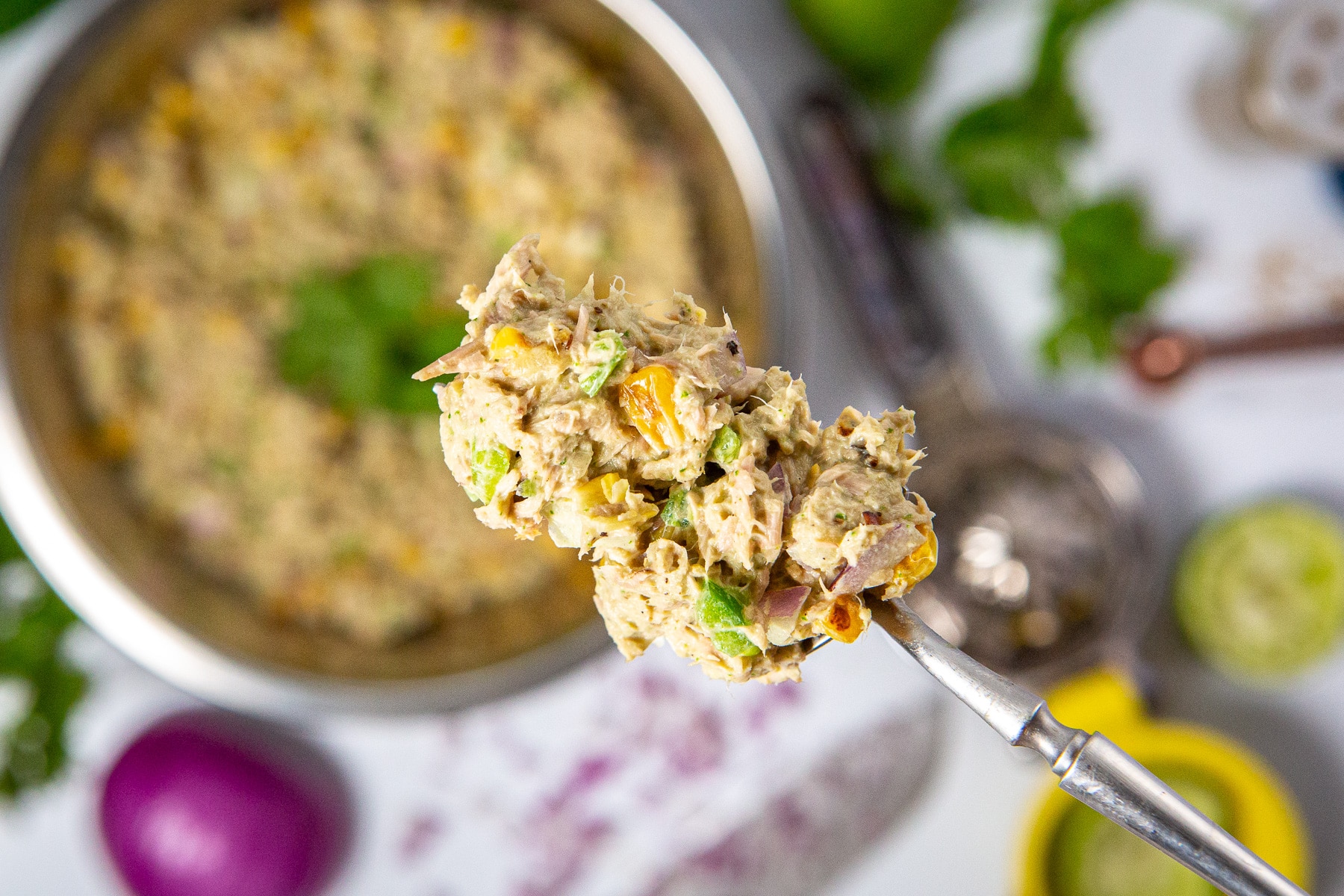 Spicy Mexican Tuna Salad, Tuna Salad, Spicy Tuna Salad, Mexican Tuna, Canned Tuna Salad, Canned Tuna Recipes, Tuna Recipes, Tuna Salad Wraps, Meal Prep Tuna,  