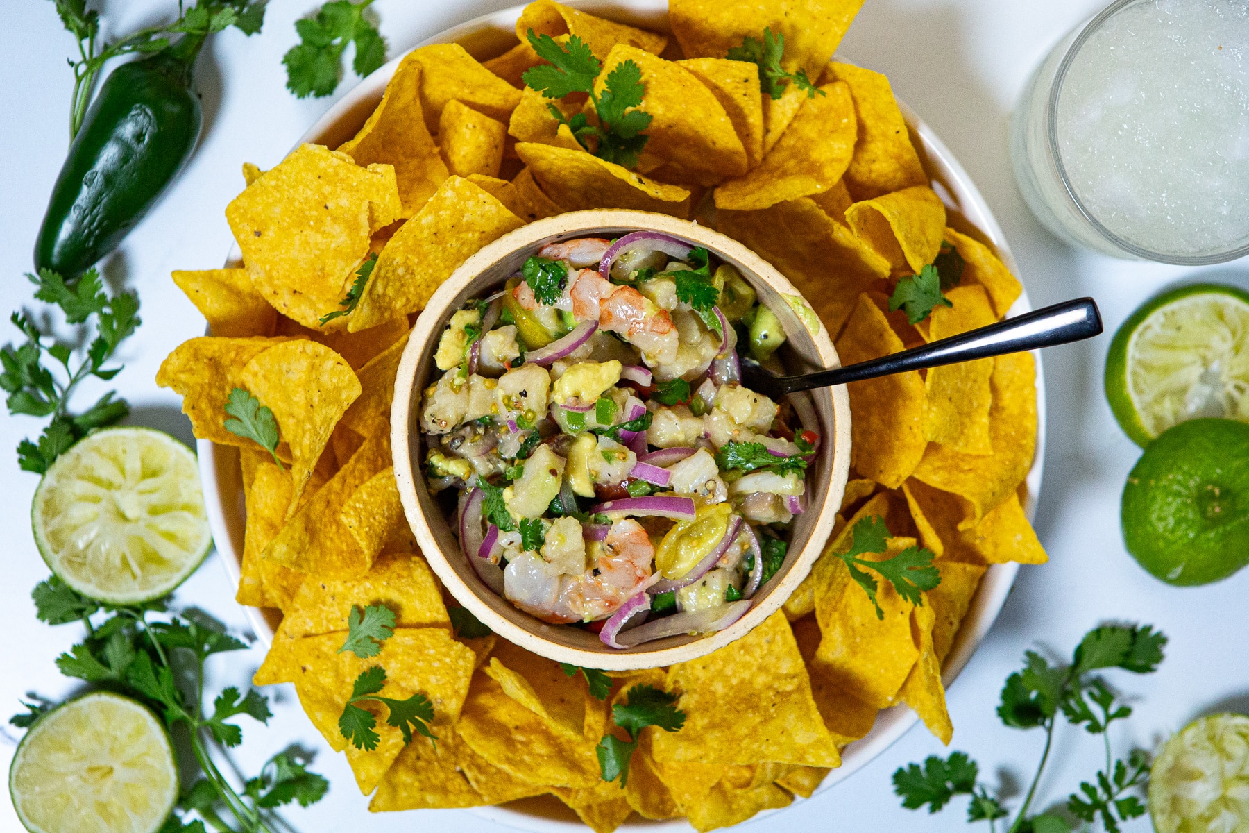 Cod Ceviche, Cod, Ceviche, Cod Ceviche Recipe, Shrimp, Shrimp Ceviche, Shrimp Ceviche Recipe, Shrimp and Cod Ceviche, Recipe For Shrimp and Cod Ceviche, Miso Lime Shrimp and Cod Ceviche Recipe, How to Make Cod Ceviche, Ceviche Recipes, 