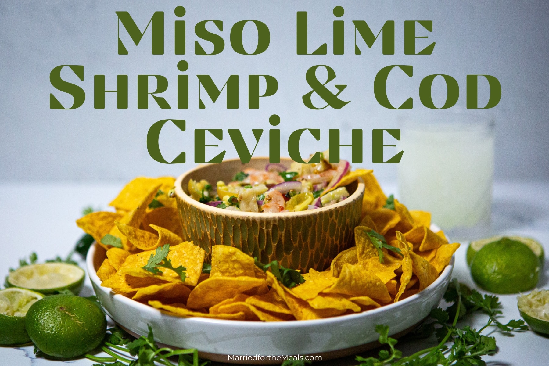 Cod Ceviche, Cod, Ceviche, Cod Ceviche Recipe, Shrimp, Shrimp Ceviche, Shrimp Ceviche Recipe, Shrimp and Cod Ceviche, Recipe For Shrimp and Cod Ceviche, Miso Lime Shrimp and Cod Ceviche Recipe, How to Make Cod Ceviche, Ceviche Recipes, 